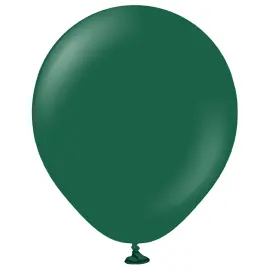 Latexballoner M&oslash;rkegr&oslash;n 45 cm