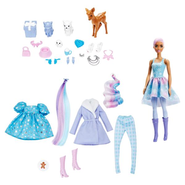 Barbie Color Reveal Julekalender
