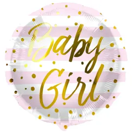Folieballon Baby Girl