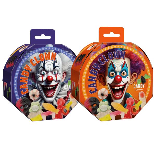 Halloweenslik Candy Clown 150g