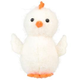 H&aelig;ngende Hvid Kylling 6x8 cm