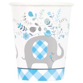 Babyshower Papkrus Elefant Blå