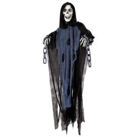 Animeret Hængende Lænket Manden med Leen 153 cm