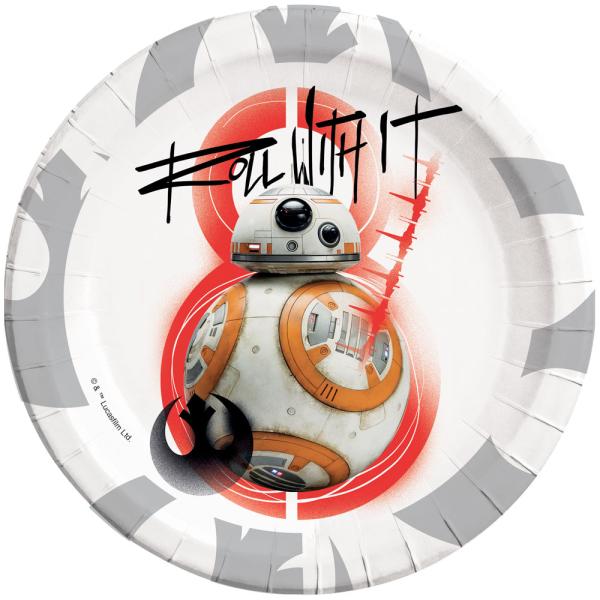 Star Wars The Last Jedi BB-8 Paptallerkener