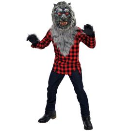 Varulvekostume med Maske Børn