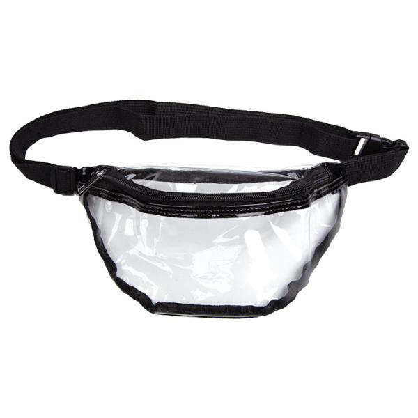 Transparent Bæltetaske