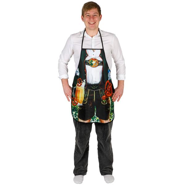 Forklæde Oktoberfest Lederhosen