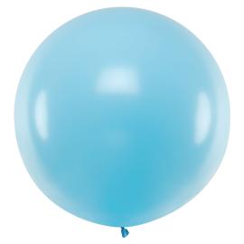 Kæmpestor Latexballon Pastel Blå