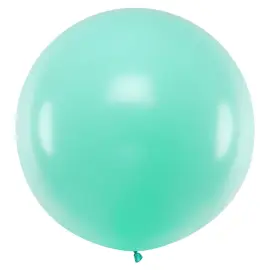 Kæmpestor Latexballon Pastel Grøn