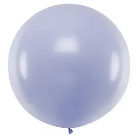 Kæmpestor Latexballon Pastel Lilla