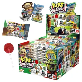 Kidz Brainrot Klistermærker og Slikkepind