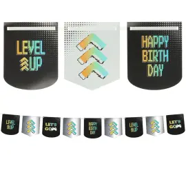 Guirlande Level Up Birthday 6 m