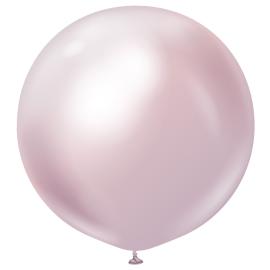 Latexballoner Ros&eacute;guld Krom 90 cm 2-pak