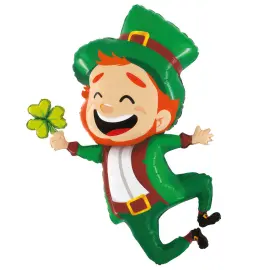 Folieballon Hoppende St. Patricks