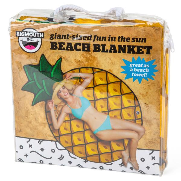 Kæmpestor Badehåndklæde Ananas