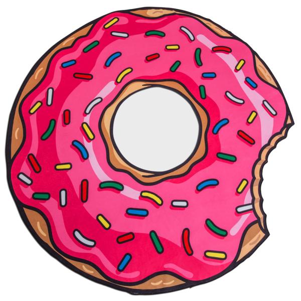 Kæmpestor Badehåndklæde Donut