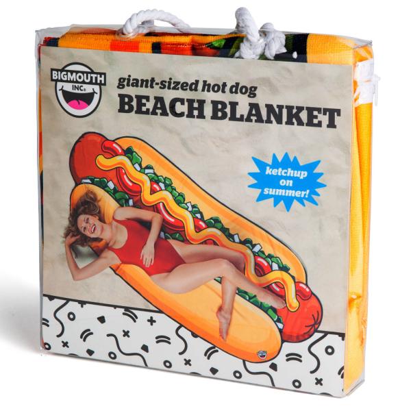 Kæmpestor Badehåndklæde Hotdog