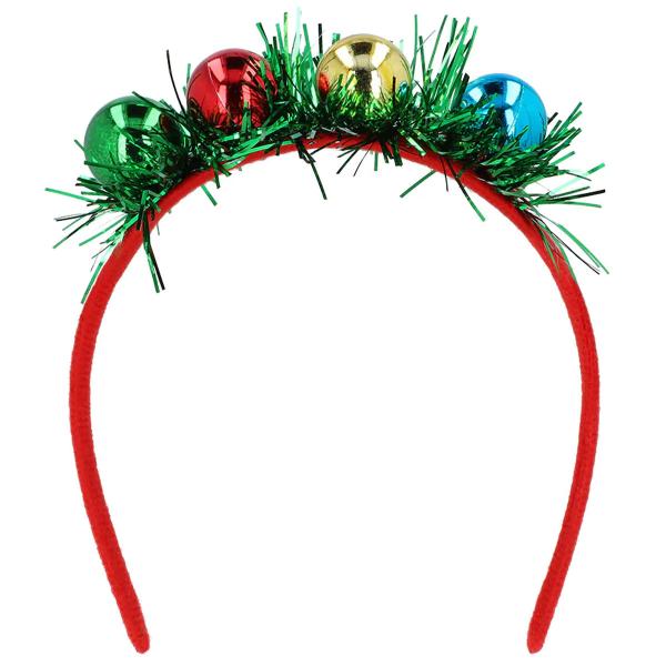 Julehårbøjle med Julekugler