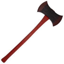 Blodig Dobbeltsidet Økse