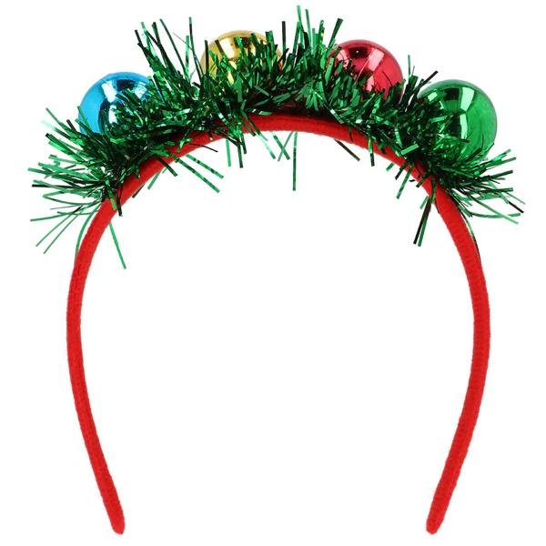 Julehårbøjle med Julekugler