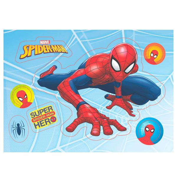 Kagebilleder Spiderman A5 5,7 g 7-pak