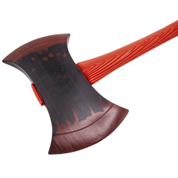 Blodig Dobbeltsidet Økse