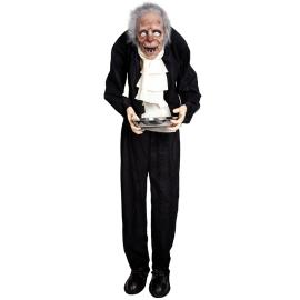 Animeret Uhyggelig Gammel Butler 153 cm