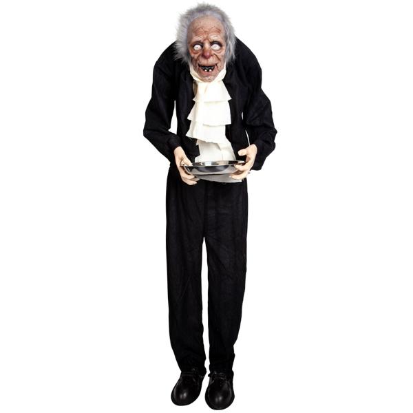 Animeret Uhyggelig Gammel Butler 153 cm