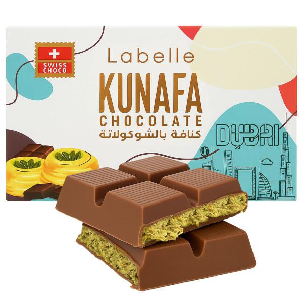 Dubai Chokolade Kunafa Pistacie 200g