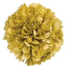 Pom Pom Pynt Guld