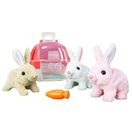 Vandrende Kanin med Gulerod & Transportkasse