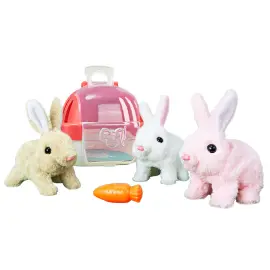 Vandrende Kanin med Gulerod & Transportkasse