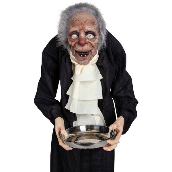 Animeret Uhyggelig Gammel Butler 153 cm