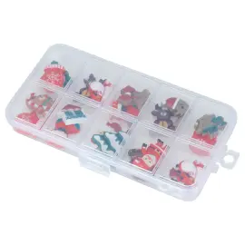 Selvkl&aelig;bende Julefigurer 20-pak