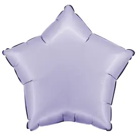 Folieballon Stjerne Satin Lilla