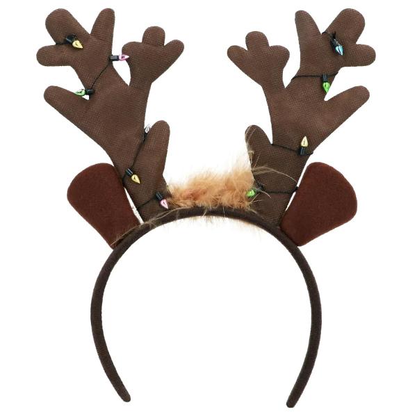 Julehårbøjle med Rensdyrhorn og Klokke