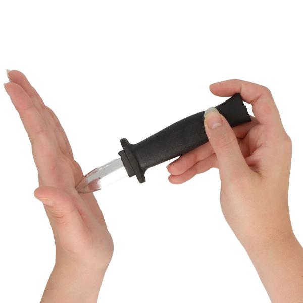 Humoristisk Foldbar Kniv i Plast