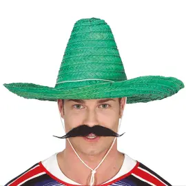 Grøn Sombrerohat 50 cm