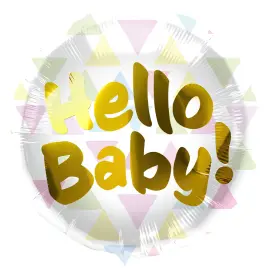 Folieballon Hello Baby