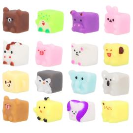 Squishy Blokkedyr Leget&oslash;j 3 cm