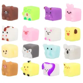 Squishy Blokkedyr Leget&oslash;j 3 cm