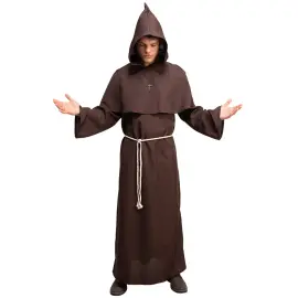 Middelalder Munk Brun Kostume