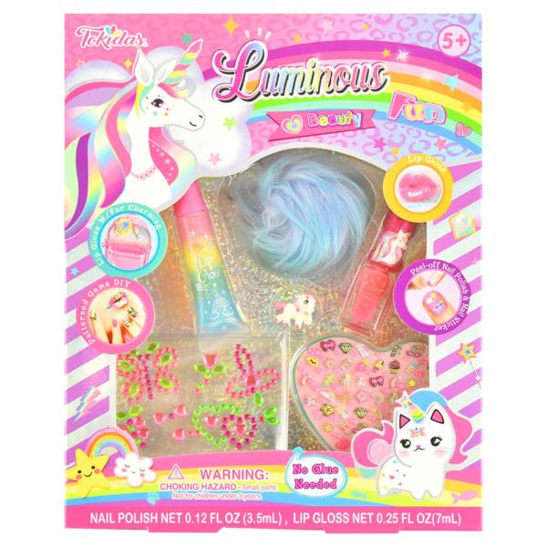Unicorn Makeup & Neglekit Børn