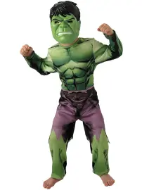 Avengers Hulk Børnekostume Deluxe