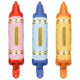 Folieballon Kridt 3-pak