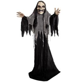 Animeret Manden med Leen Skeletfigur 180 cm