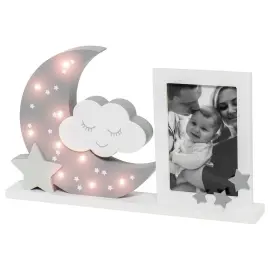 LED Halvm&aring;ne med Fotoramme