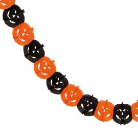 Guirlande med Gr&aelig;skar Halloween