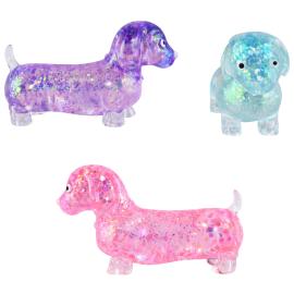 Squeeze Leget&oslash;j Glitrende Gravhund 11 x 4 x 7 cm