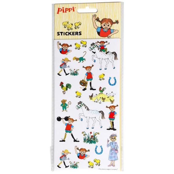 Pippi Klistermærker 3-pak